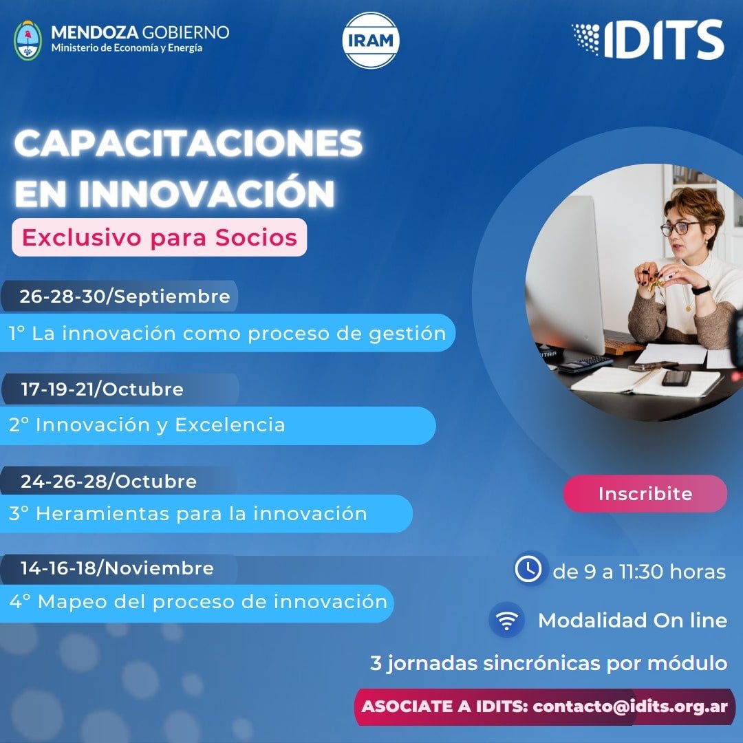 Ciclo de capacitaciones en innovación