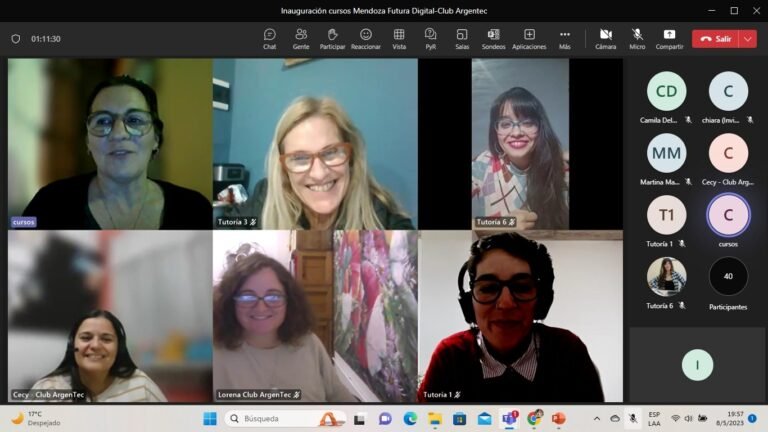 ¿Cuántos jóvenes se están capacitando en Mendoza con un programa del Gobierno?