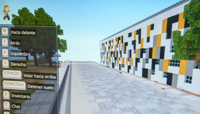 Realizan una versión del campus de la UNCuyo con Minecraft para orientar a estudiantes