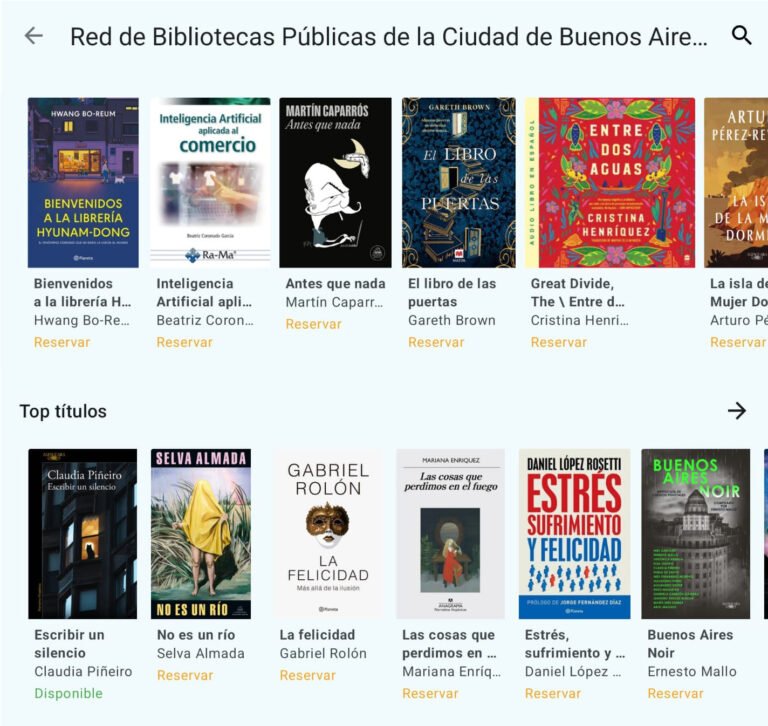Descubrí la primera app de préstamo de libros digitales gratuitos del país