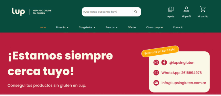Atención celíacos: nace el primer supermercado online 100% libre de gluten de Mendoza
